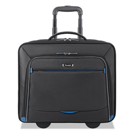Solo Ny Active Rolling Overnighter Case, 7.75" x 14.5" x 14.5", Black TCC902-20/4